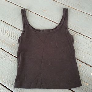 2/$5 🌸Wild fable crop tank top in black size XS